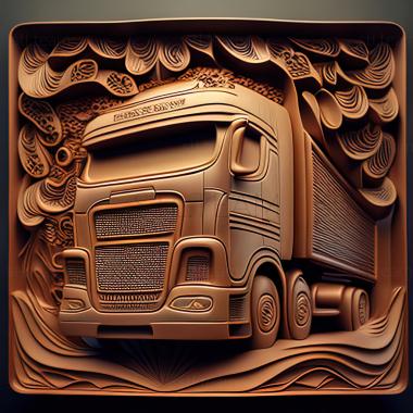 3D модель Volvo FH (STL)